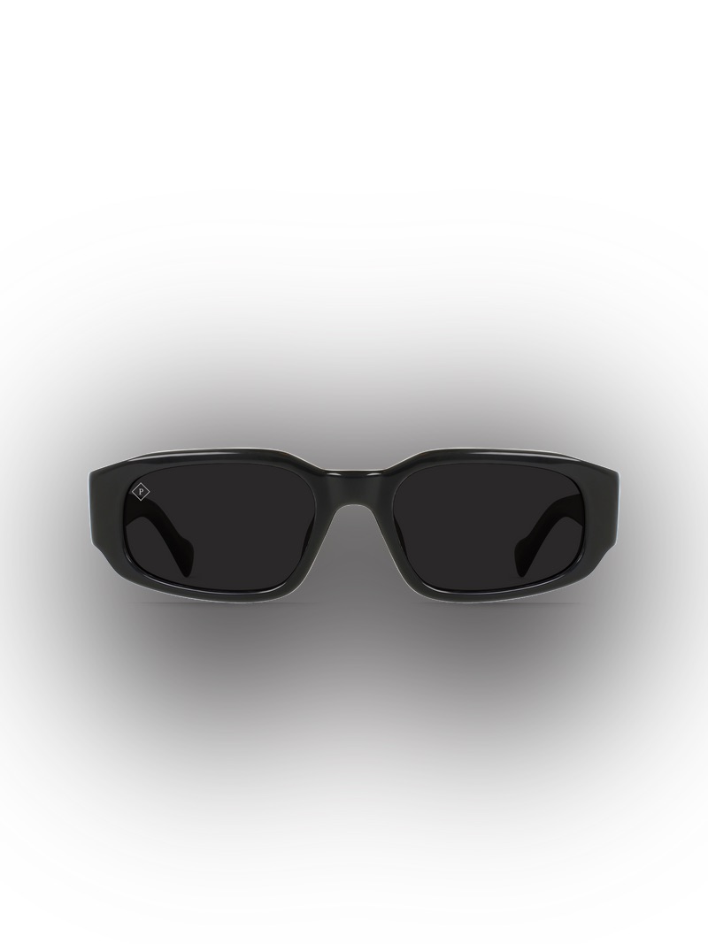 Raen Zamani Crystal Black Smoke Polarized Sunglasses New